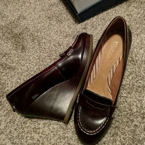 Sperry 9 wedge cordovan